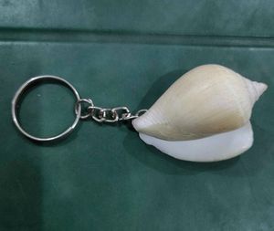 Keyring Shell Shaped