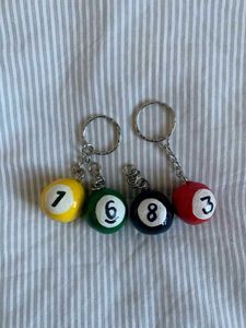 Novelty Ball Keychain 🎱
