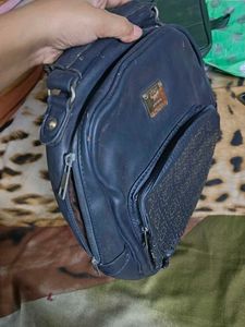 Stylish Backpack Set - Blue &amp; Green