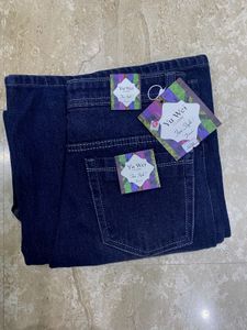 Wide Leg Denim Jeans