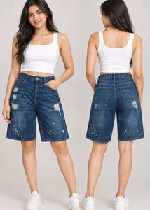 Emporio Armani denim shorts