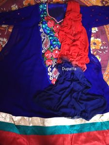 Unstitched Salwar piece (4piece)