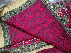 Elegant Ethnic Saree Without Blouse Piece