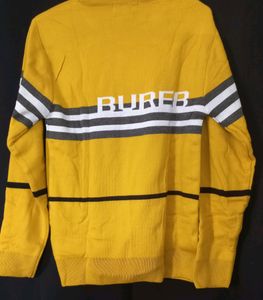 Retro Yellow Striped Sweater
