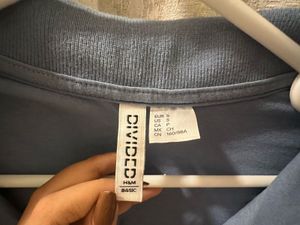 H&amp;M Basic Cropped Polo Tee