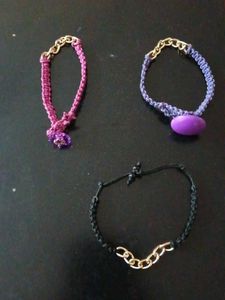 Boho Chain &amp; Macrame Bracelets