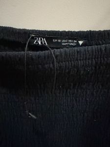 Zara Chic Black Mini Dress