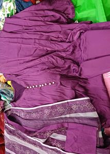 Pakistani farshi shalwar suit.