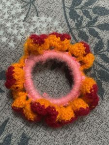 Handmade Crochet Scrunchie