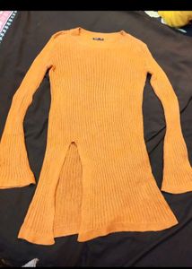 🔥🔥Price Drop...Side Slit Woolen Top