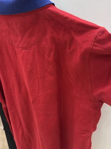 US Polo Red Casual Wear Tshirt