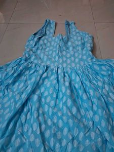 Beautiful Sky Blue tailored short dress