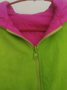 Dual Side Half Jacket For Women