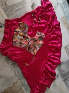 Vibrant Pink Lehenga Choli