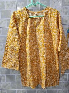 Floral Print Kurta