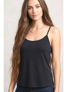 Classic Black Camisole Top / slip