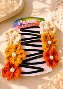 🔥 MEGA SALE OFFER 🔥 Flower Hair Clips Set