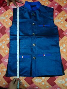 Men's Royal Blue Nehru Jacket