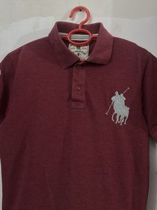 Men's Polo T-Shirt - Maroon