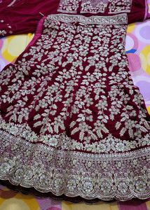 New Designer Embellished Lehenga 💯