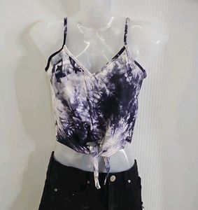 Tie-Dye Cami Crop Top