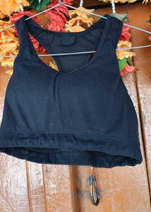 Women's Black Sports Bra