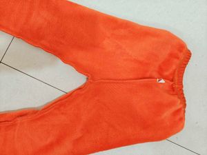 Cute Cartoon Orange Pants for Toddlers