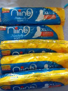 Sofy, Niine  Pads XL 7 Packs And Paree 20 An