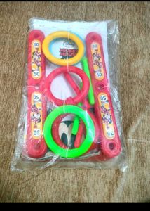 Ring toss toy