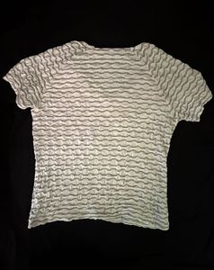 ZUDIO y2k purple v-neck crop top