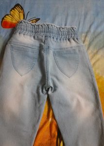 Cute Embroidered Jeans for Girls