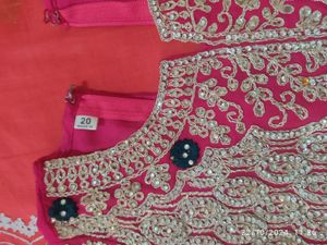 Designer heavy sharara set for 2-4yrs old