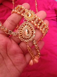 Gold Plated Kundan Kamarbandh