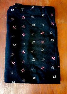 2 Pc SetT-Shirt with Black Printed Shorts