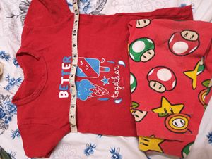 kids red cutee wear