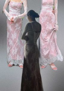 Lace Corset Gown