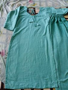 embroidered kurta set