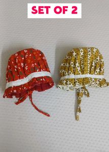 Set of 2 Baby Bonnets