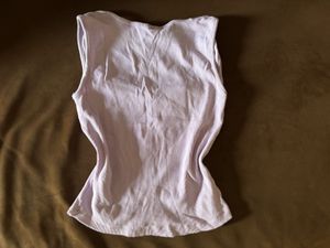 Lavender Sweetheart Neck Tank Top
