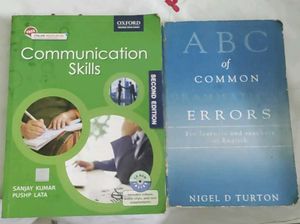 Communication Skills & Common Errors Books