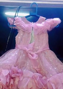 Adorable Pink Flower Girl Dress
