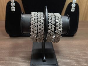 AD stone Bangles