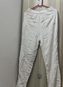 Linen Blend Casual Pants