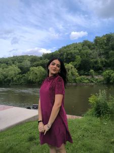 Burgundy Velvet Mini Dress