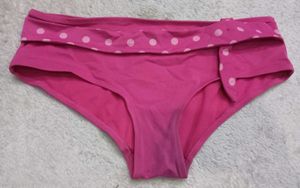 Pink polka dot bikini bottoms ♥️