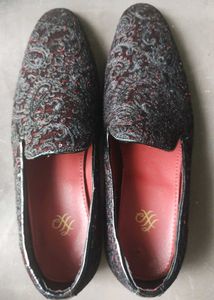 Embroidered Loafers