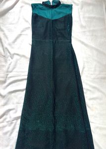 Sparkling Teal Maxi Dress