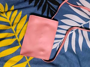 Chic Pink &amp; White Crossbody Bag +free gift🎁