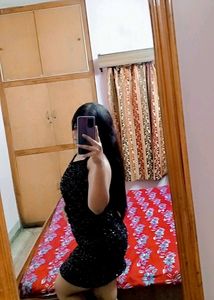 Black Sequence Dress