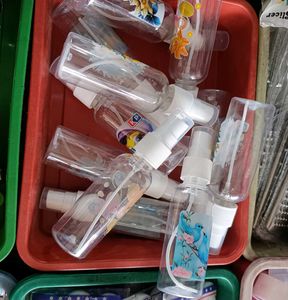 5 Clear Spray Bottles appx 50-60ml